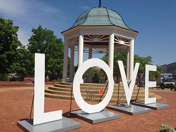LOVE letter Colonial Williamsburg