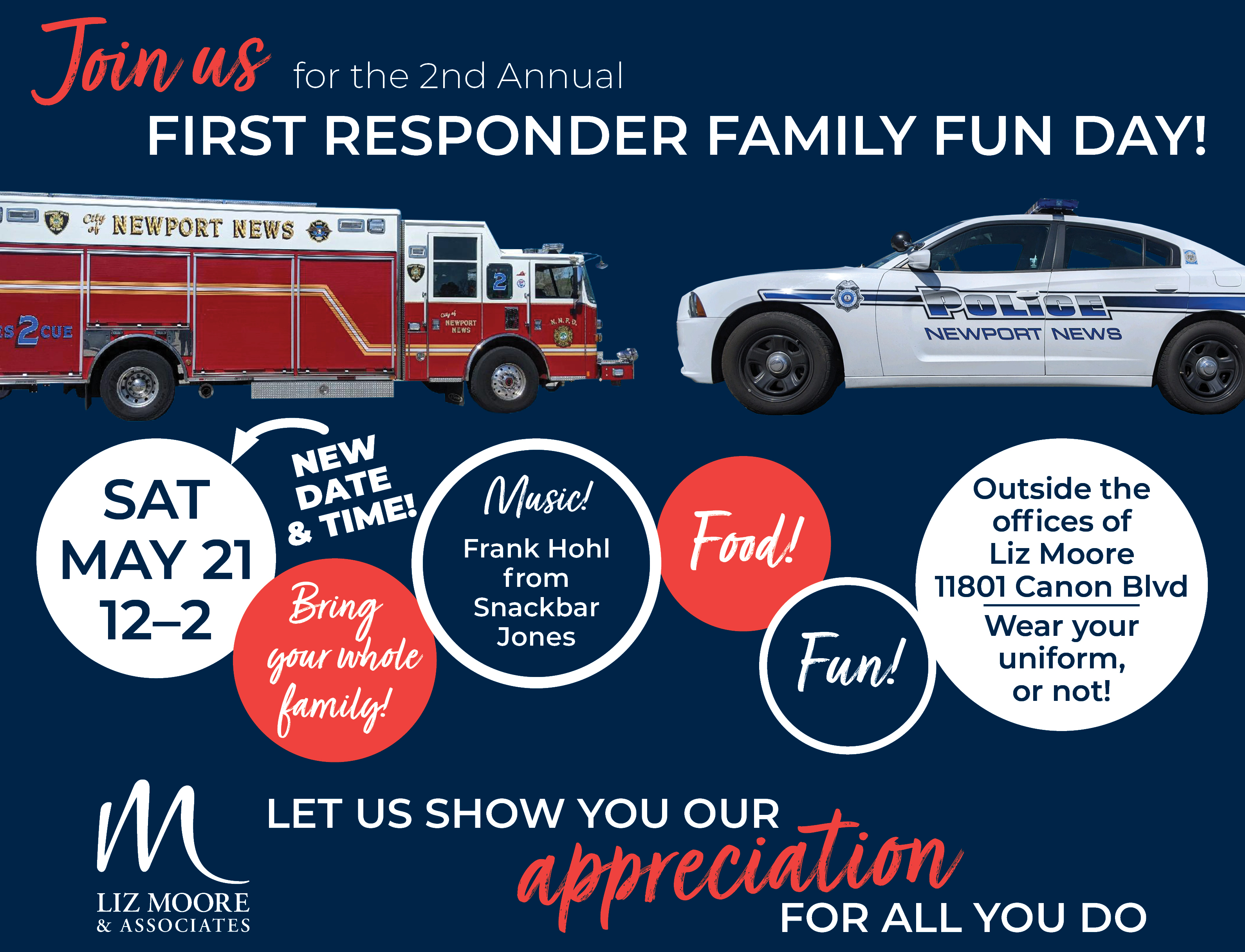 Liz Moore & Associates to Hold Event Supporting First Responders