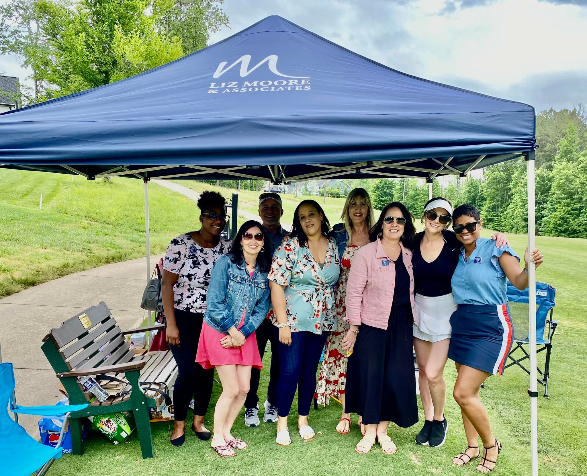 Liz Moore & Associates Richmond Office Sponsors 8th Tee at The Darrell Green Youth Life Foundation Celebrity Golf Tournament